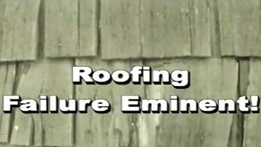 Roofing Failure Eminent
