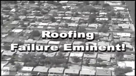 Roofing Failure Eminent