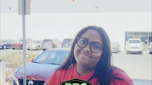 Video thumbnail featuring a smiling woman and a building with "three square" branding. Text reads: PRS CARE MINI VLOG Three Square.